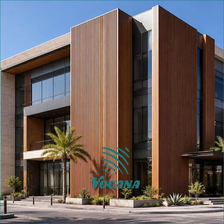 WPC Cladding For Healthcare Building Facades | Vocana suppliers